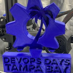 STL file Tampa Bay Rays Keychain・Template to download and 3D