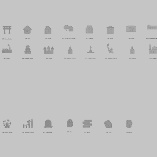 🏗️ Construction Emoji Pack – 3D Printable (32 Unique Emojis)・ 3D File ...