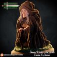 6.jpg The Witch - Character sculpt for 3D printing and rpg games