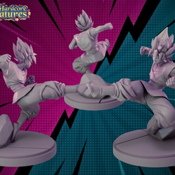 gumroad-1.png Archivo STL MARVEL CRISIS PROTOCOL BLACK GOKU PRESUPPORTED INCLUDED・Diseño para descargar y imprimir en 3D