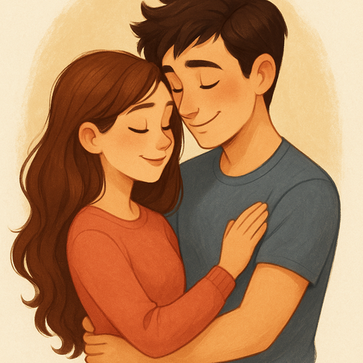 Cute-Couple-Embrace.png Bonito abrazo de pareja