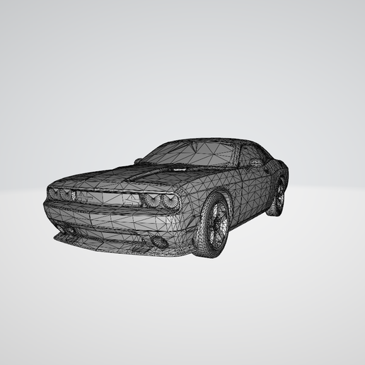 🚗 2012 Dodge Challenger SRT8 392 Dodge Challenger SRT8 392・ STL File ...