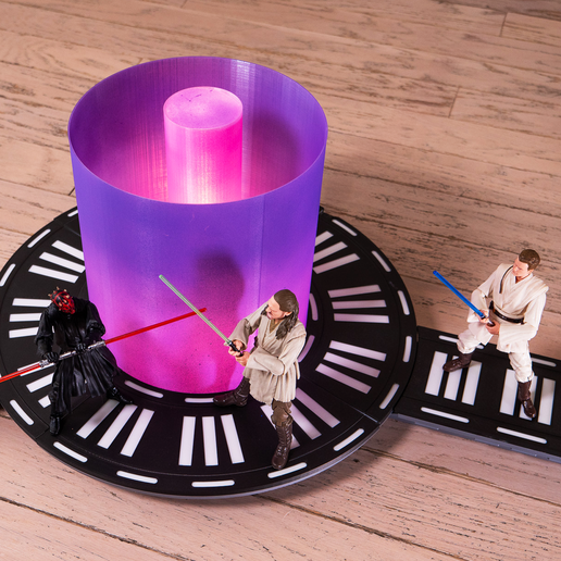 Duel of Fates - Star Wars Diorama for 1/12 Scale Black Series and 1/18 Scale Vintage Collection