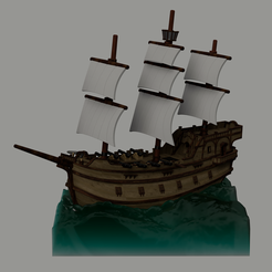 Sea_of_Thieves_-_Galleon_1_1_Thumnail.png 3D-Datei Sea of Thieves - Galeone Schiff - 3D-Druck .STL-Datei・Modell zum Herunterladen und 3D-Drucken