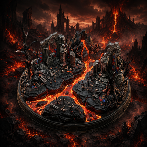 Magma-Torn Holy Ruins