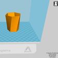 pot a crayon 1.JPG Fichier STL gratuit pot à crayon hexagonal・Modèle imprimable en 3D à télécharger