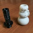 IMG_6526.JPG Snowman Maze Puzzle Box!