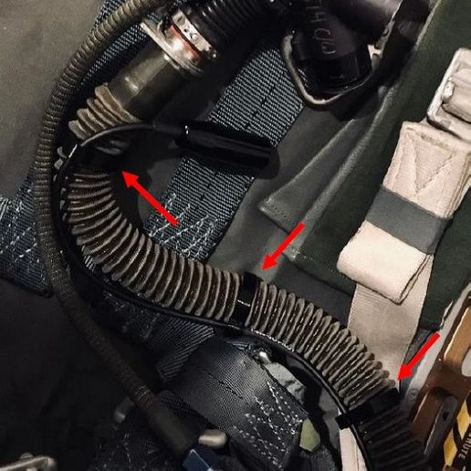 Fighter pilot oxygen mask festool 3D model