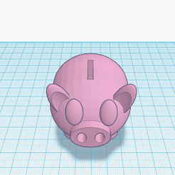 cerdo 1.png Fichier STL gratuit Porc Porc Tirelire・Objet pour impression 3D à télécharger