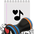 aaaaaaaaaa11.png Stamp (Music) (Music)(Song)(Love) / Timbre