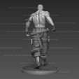 bryan3.jpg Tekken Bryan Fury Fan Art Statue 3d Printable
