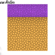 r3.png Roller Texture Polymer Clay /Textures Candy Corn Polymer Clay Texture Rollers/ Digital STL File* File For Use In A 3D Printer
