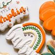 baby-script-word-arch-cutter-cookie.jpg 4  sizes - Baby Script Cursive Word Arch Rainbow Cookie Cutter - Sharp, clean cutting edges!