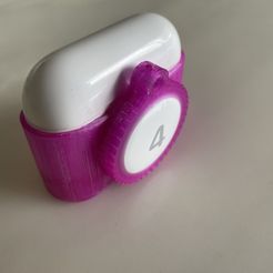 Supreme LV-style Airpod Case 3D model 3D printable