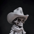PhotoRoom-20230619_002540.png Skullpture #2 "The Cowboy"