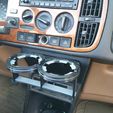 DSC_1671.jpg Saab 900 Double Cup Holder with Flaps for Larger Water Bottles Etc.