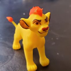 20230410_175942.jpg Free 3D file Kion Lion Guard・Template to download and 3D print