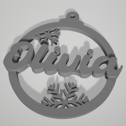 Table decor - Olivia 3D model