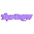 THE CROW (Updated) V2 Logo Display by MANIACMANCAVE3D.stl THE CROW (Updated) Logo Display by MANIACMANCAVE3D