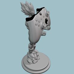 1.jpg 3D-Datei Vegeta Controller-Halter・3D-Druck-Idee zum Herunterladen