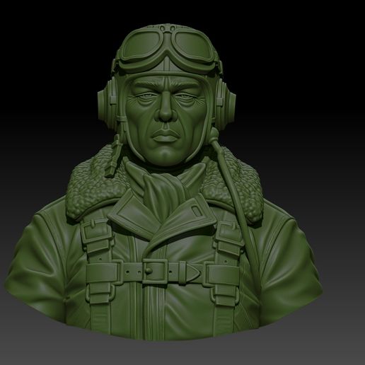 1:10 figurine buste en résine soldat militaire ww2 guerre mondial non peinte
