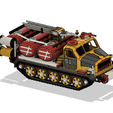 3558688a-4c11-4048-ba1c-85d4def1506a.png Yellow Artillery Tractor Fire Truck with Movements