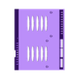 Base.stl Raspberry box for 4 relay module