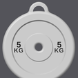 5Kg-Weightlifting-Plate-Keychain_Flush.png 5kg Olympic Plate Weight Keychain