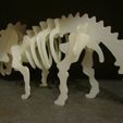 Triceratops 2.JPG STL file Triceratops 3D Puzzle Construction Kit・Model to download and 3D print, Alsamen