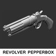 2.jpg weapon gun REVOLVER PEPPERBOX -FIGURE 1/12 1/6