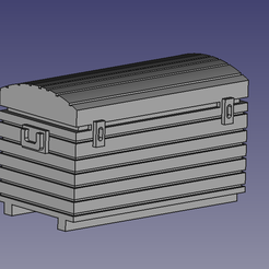 coffre-BOIS-01-HO.png Datei STL 3 verschiedene Arten von Truhen oder Übel, wie sie existierten・Design für 3D-Drucker zum herunterladen