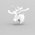untitled.40.jpg Low Poly Reindeer and Reindeer Head Ready STL - METELER 3D