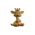 giraffe.png Llaveros 3D