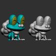 ZBrush-Document1.jpg pokemon froakie evolution pack