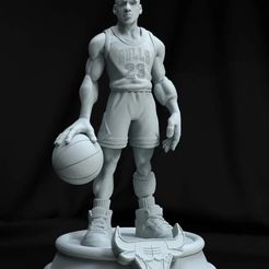 WhatsApp-Image-2021-06-24-at-21.07.03.jpeg Free STL file Michael Jordan Nba Figure・3D print design to download