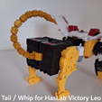 whip1.png Articulated Tail / Whip for Transformers HasLab Victory Leo