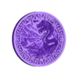 Dragon coin stl.stl Монета дракона № 1