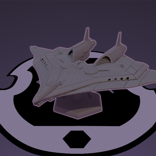 🛩️ Qasar Omnifighter・Free STL File for 3D printing・Cults