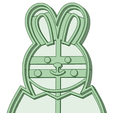 conejo huevo_1.png Easter bunny egg cookie cutter