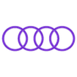 audi logo.stl Audi logo stand