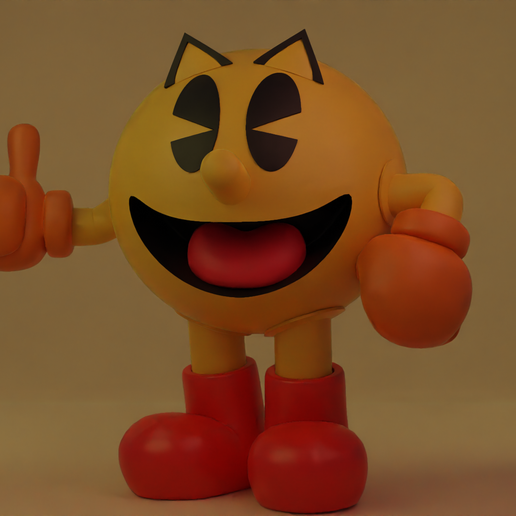 🎨 Pacman・ 3D File for ・Cults