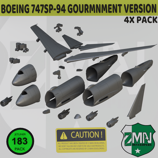 v1.png BOEING 747SP-94 (PRIVATE/GROUNMENT-OLD ENGINE) V3