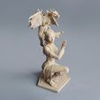 06 d DSC_7356 pp.jpg Archivo STL Mujer y dragón・Diseño para descargar y imprimir en 3D
