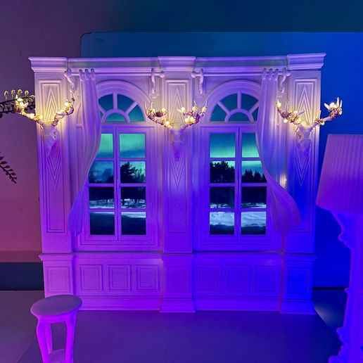 Diorama Mansion "gothic Edition"-Tablet Holder