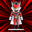 22.png Red Ranger // Go! Go! Loser Ranger! Sentai Daishikkaku  ( FUSION MASHUP COSPLAYERS TOY GACHAPON FIGURE FAN ART COLLECTIBLES ANIME CHIBI )