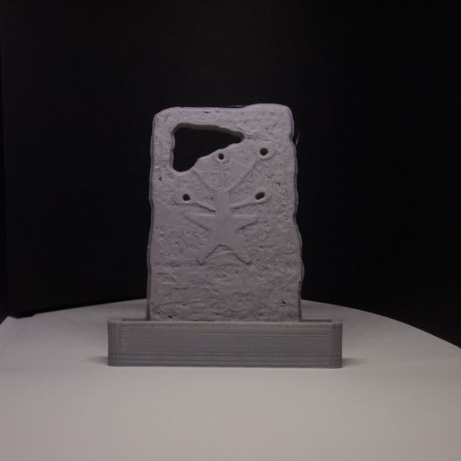 Card 8 pentagram melted - 2 versions 3D model