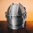 IMG_9372.jpg Dead Space Engineer Helmet - 3D Printable STL Model