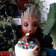 download-3.png Sweet Groot Candy Planter - 3D Printable File