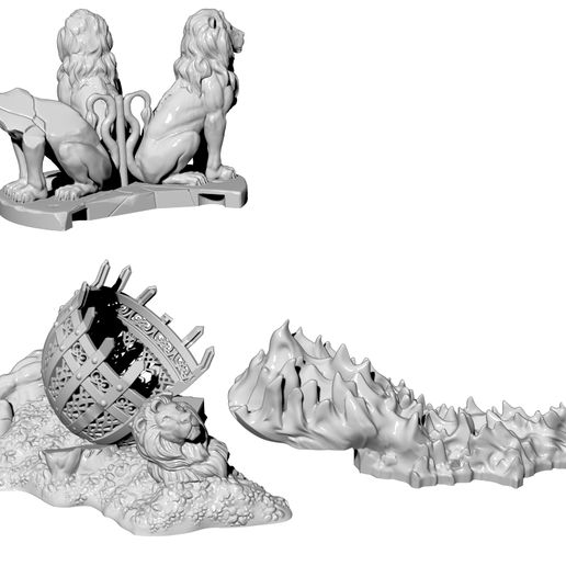 lion-brazier-2.jpg Coleção da Sala do Trono Imperial à escala de 28 mm