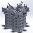 flak-finished.png Flak tower for 6mm wargame